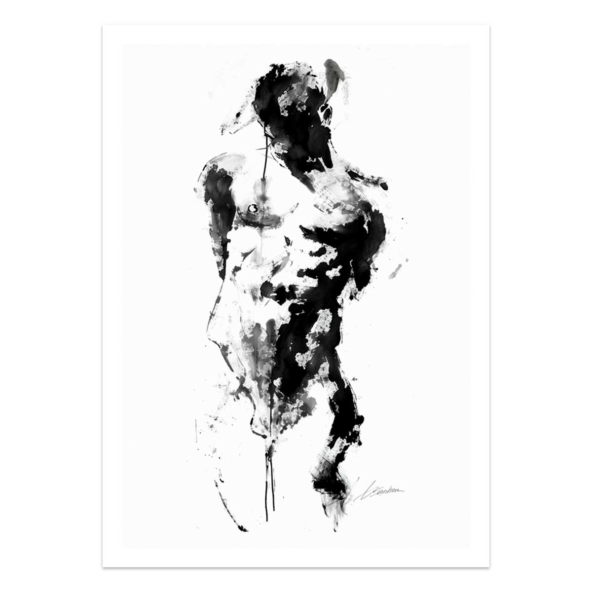 Held in Contrast – Art Print Artist Brenden Sanborn