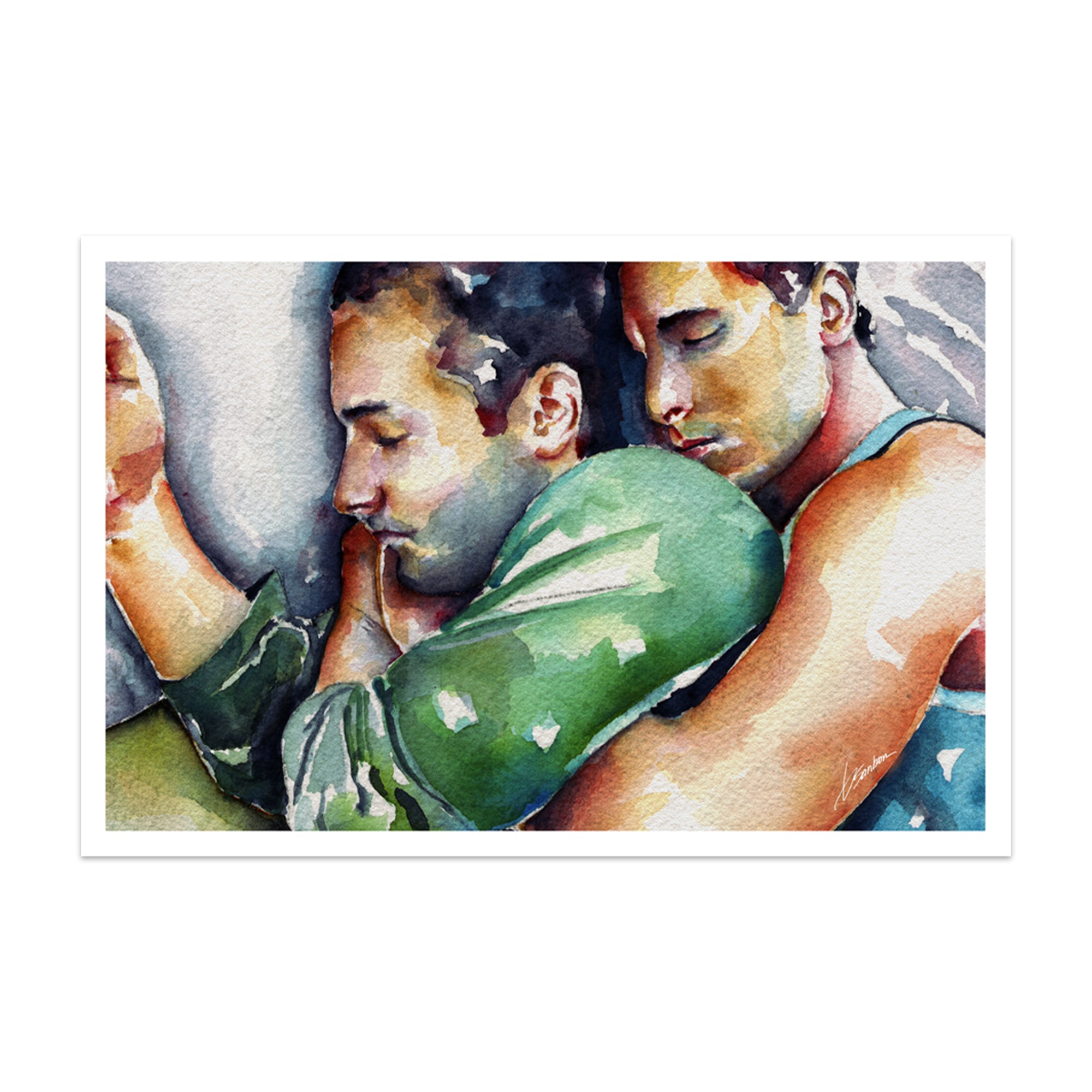 Held Close in the Quiet of Morning – Art Print Artist Brenden Sanborn