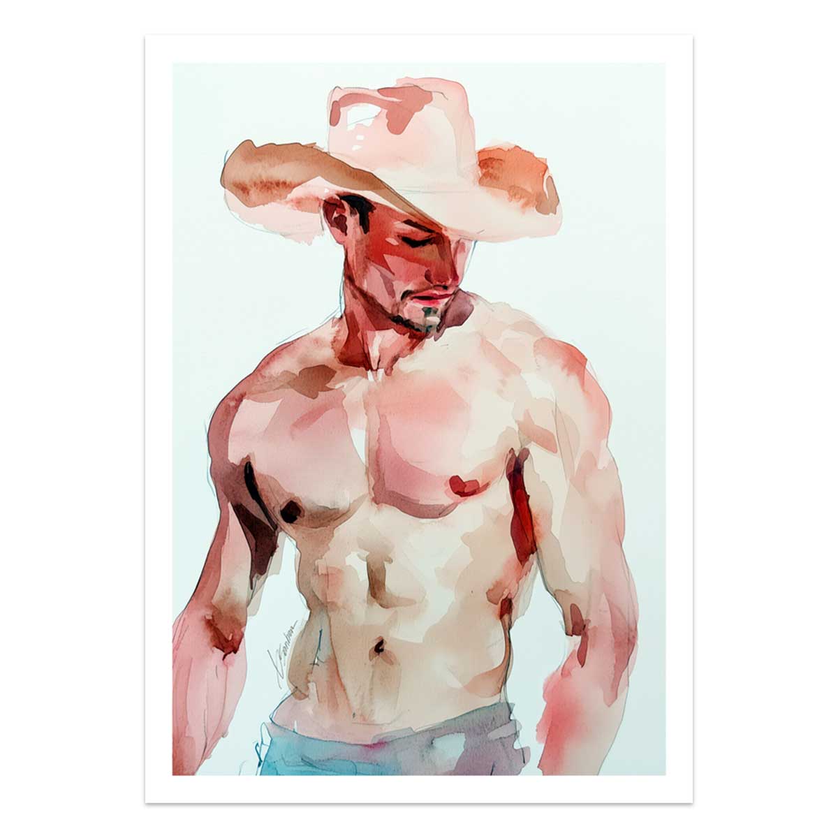 Dust and Downcast Eyes – Art Print Artist Brenden Sanborn