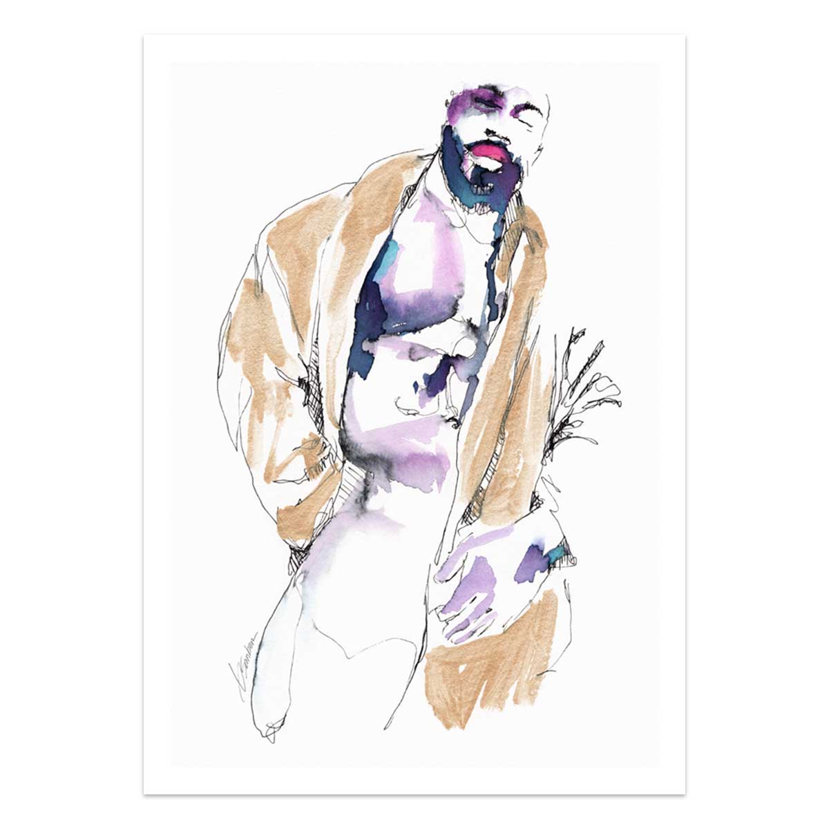 Soft Embrace of Morning – Art Print Artist Brenden Sanborn