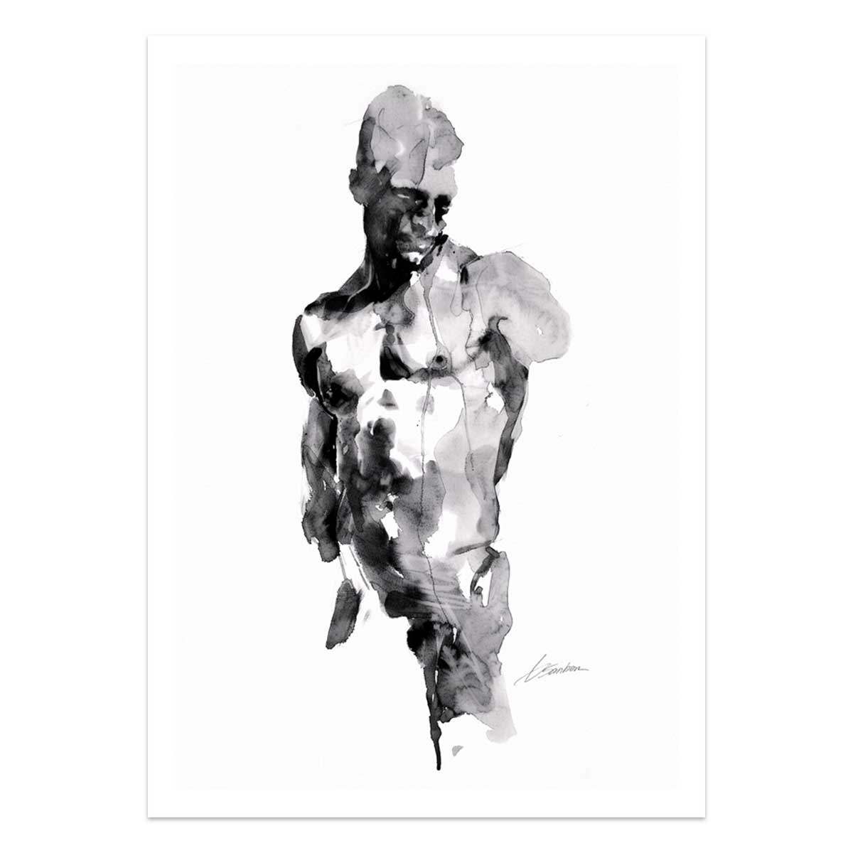 Between the Blush – Art Print Artist Brenden Sanborn