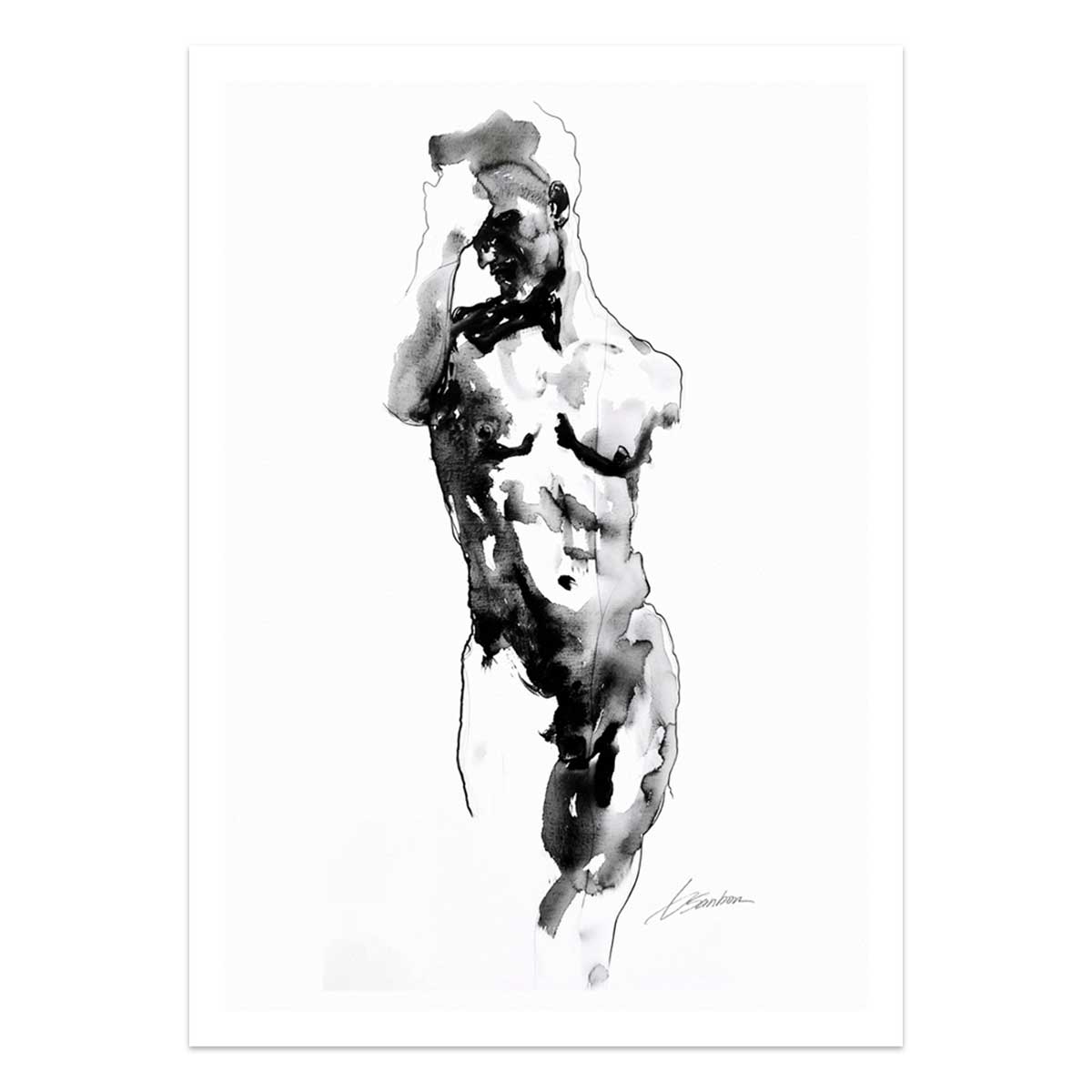 Thought Between Shadows – Art Print Artist Brenden Sanborn