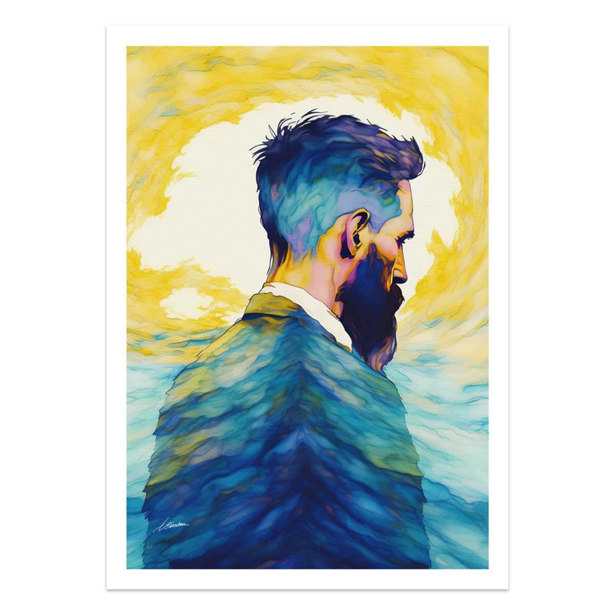 The Weight of the Tide – Art Print Artist Brenden Sanborn