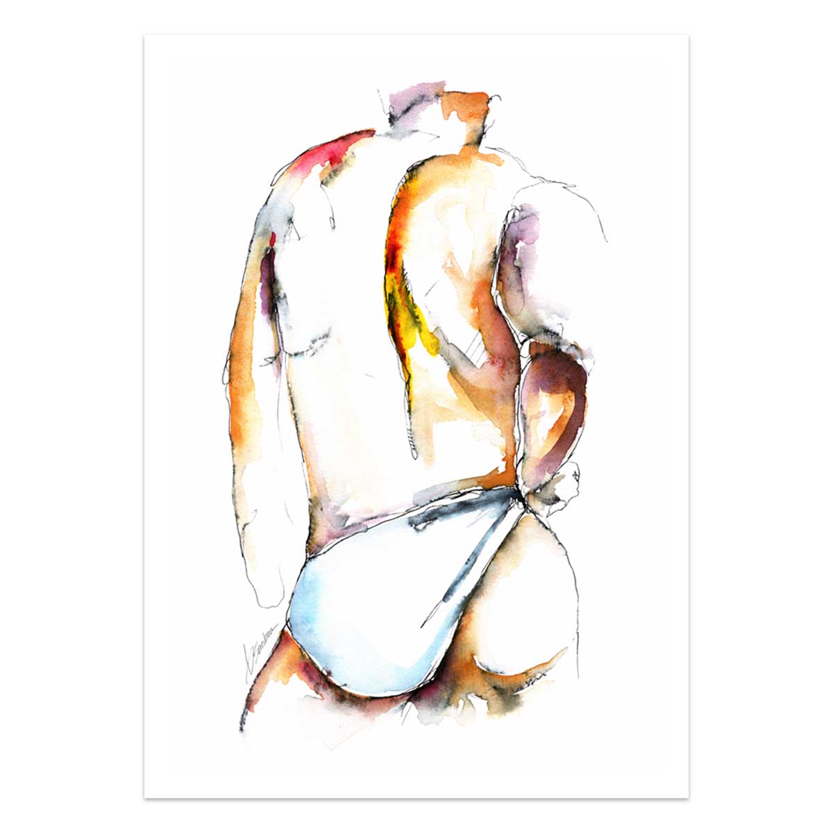 Undoing the Moment – Art Print Artist Brenden Sanborn