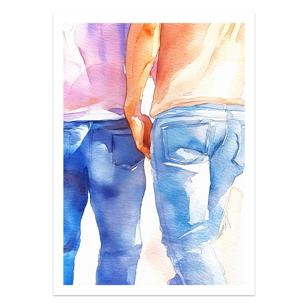 Side by Side – Art Print Artist Brenden Sanborn