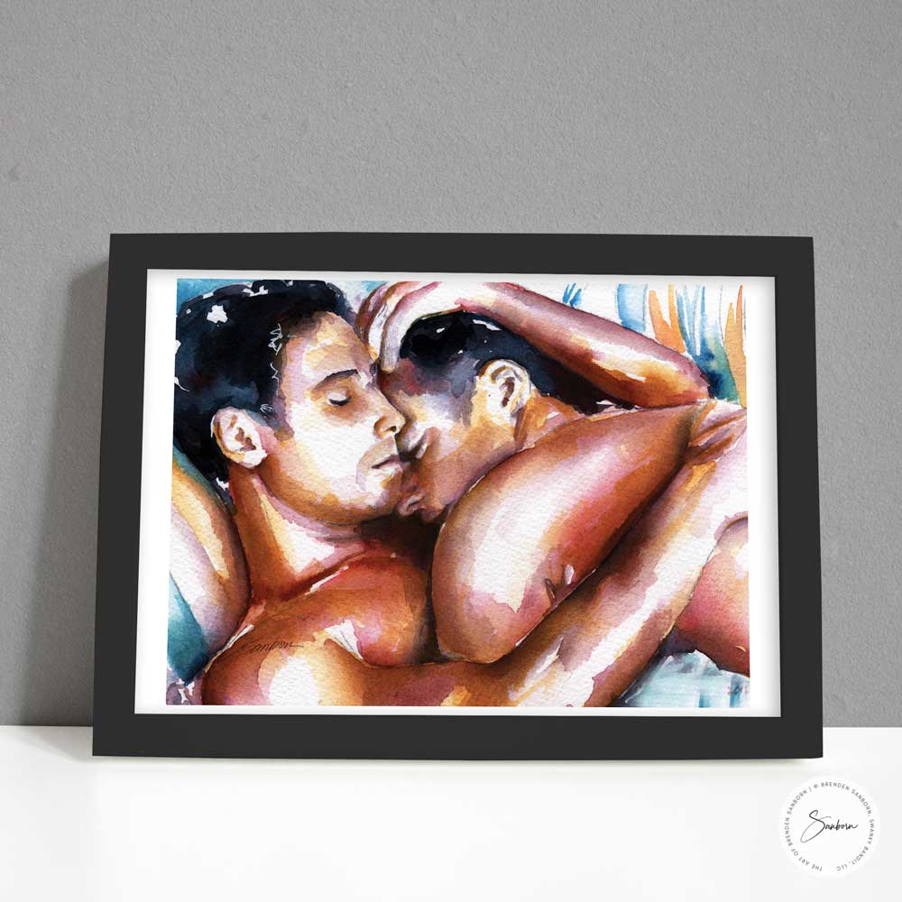 In His Arms - Giclee Art Print