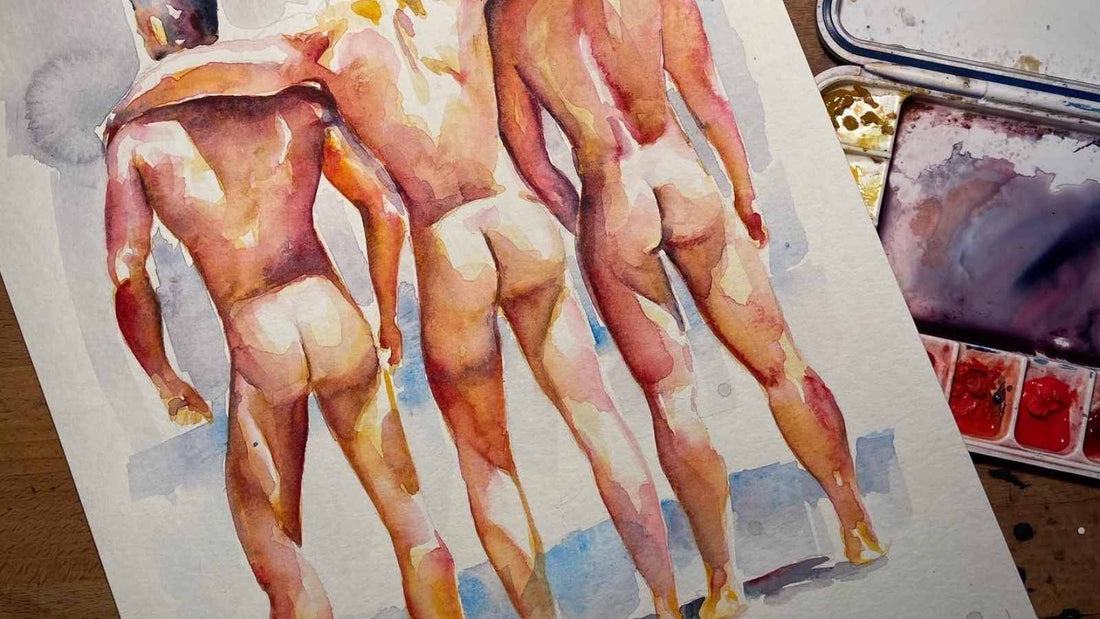 How To Find The Right Male Nude Watercolor Painting For You