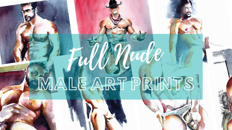 Full Nude Male Art Prints