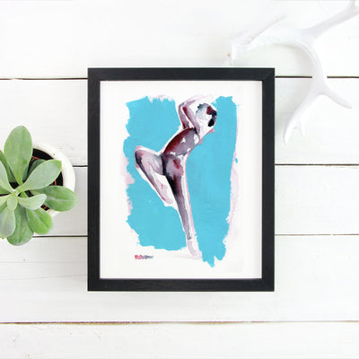 Pinned in Flight – 6x9" Original Watercolor Artist Brenden Sanborn