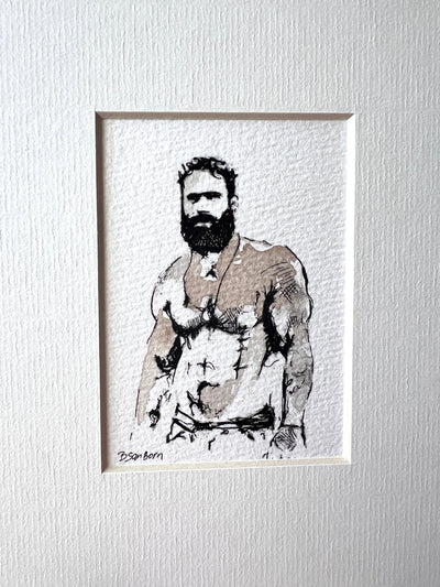 5x7 - OriginalArtwork0874 Artist Brenden Sanborn