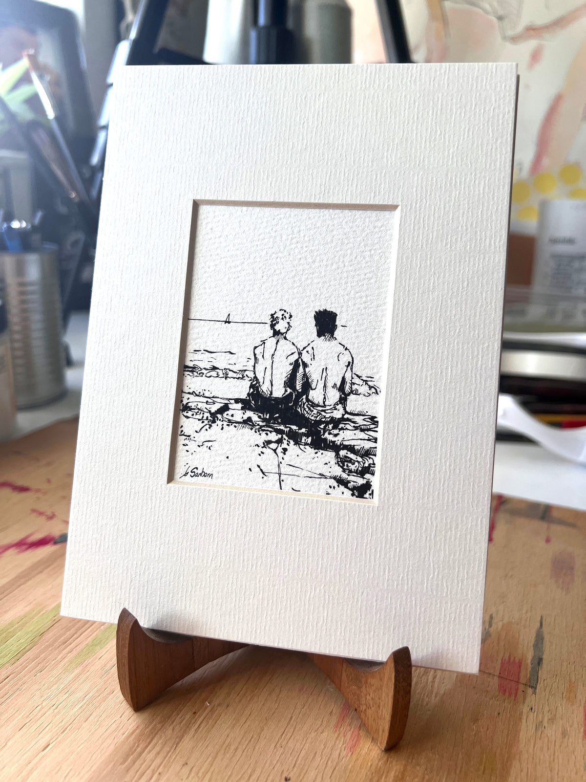 5x7 - OriginalArtwork0877 Artist Brenden Sanborn
