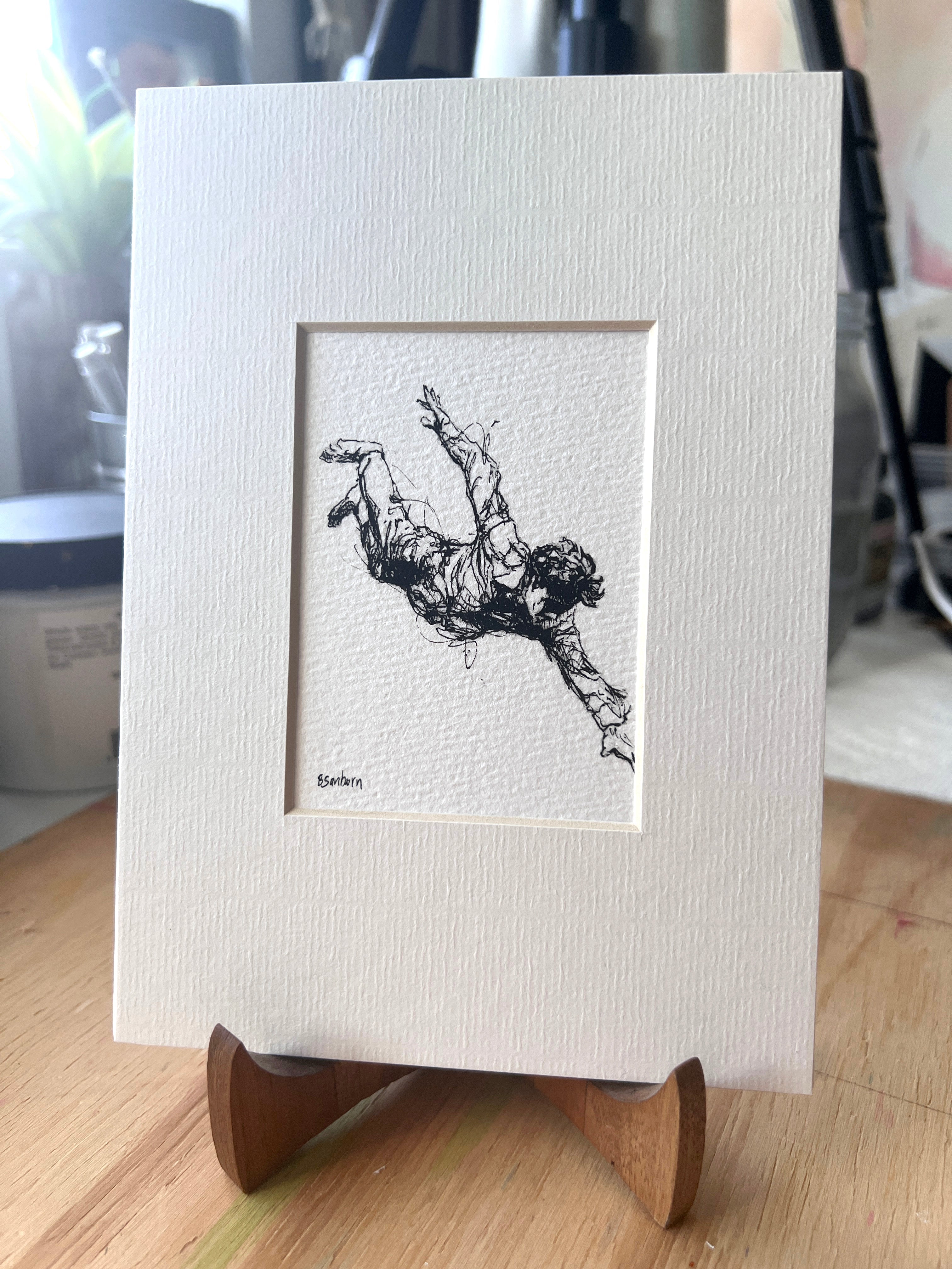 5x7 - OriginalArtwork0878 Artist Brenden Sanborn