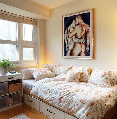 Two Lovers in Contrast – Art Print Artist Brenden Sanborn