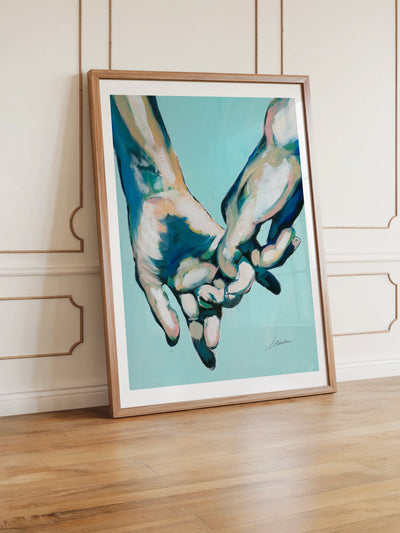 male figure art print Forever Love by Brenden Sanborn
