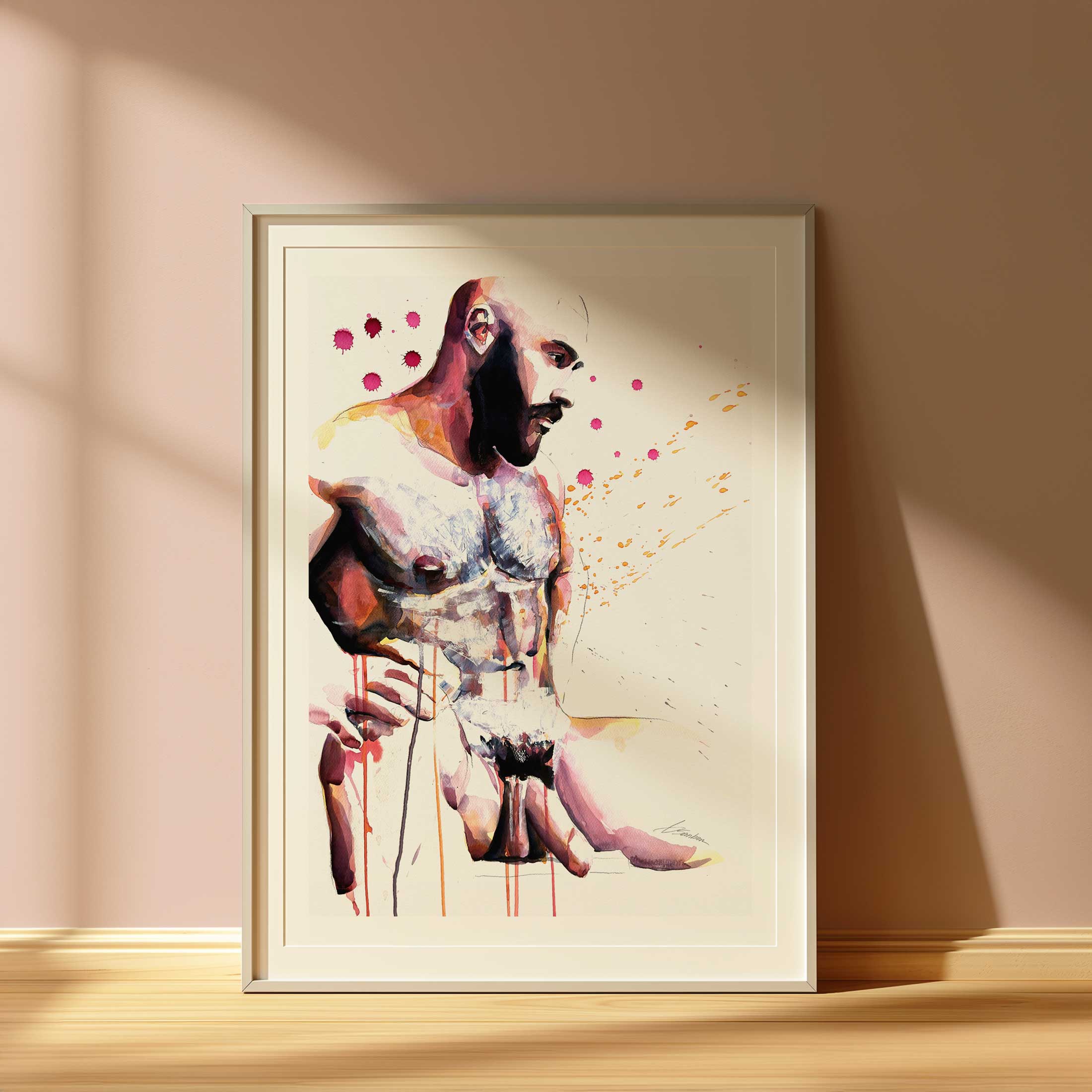 Bold Strength, Bare and Powerful - Art Print