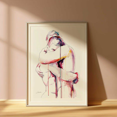 Never Let Me Go - Art Print Artist Brenden Sanborn