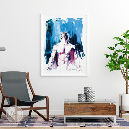 Ascension - Drip Style - Giclee Art Print