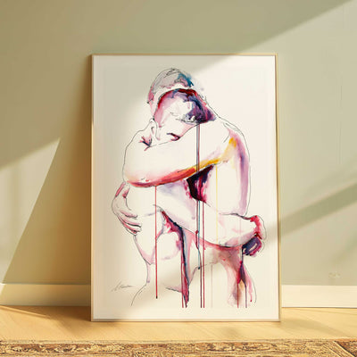 Never Let Me Go - Art Print Artist Brenden Sanborn