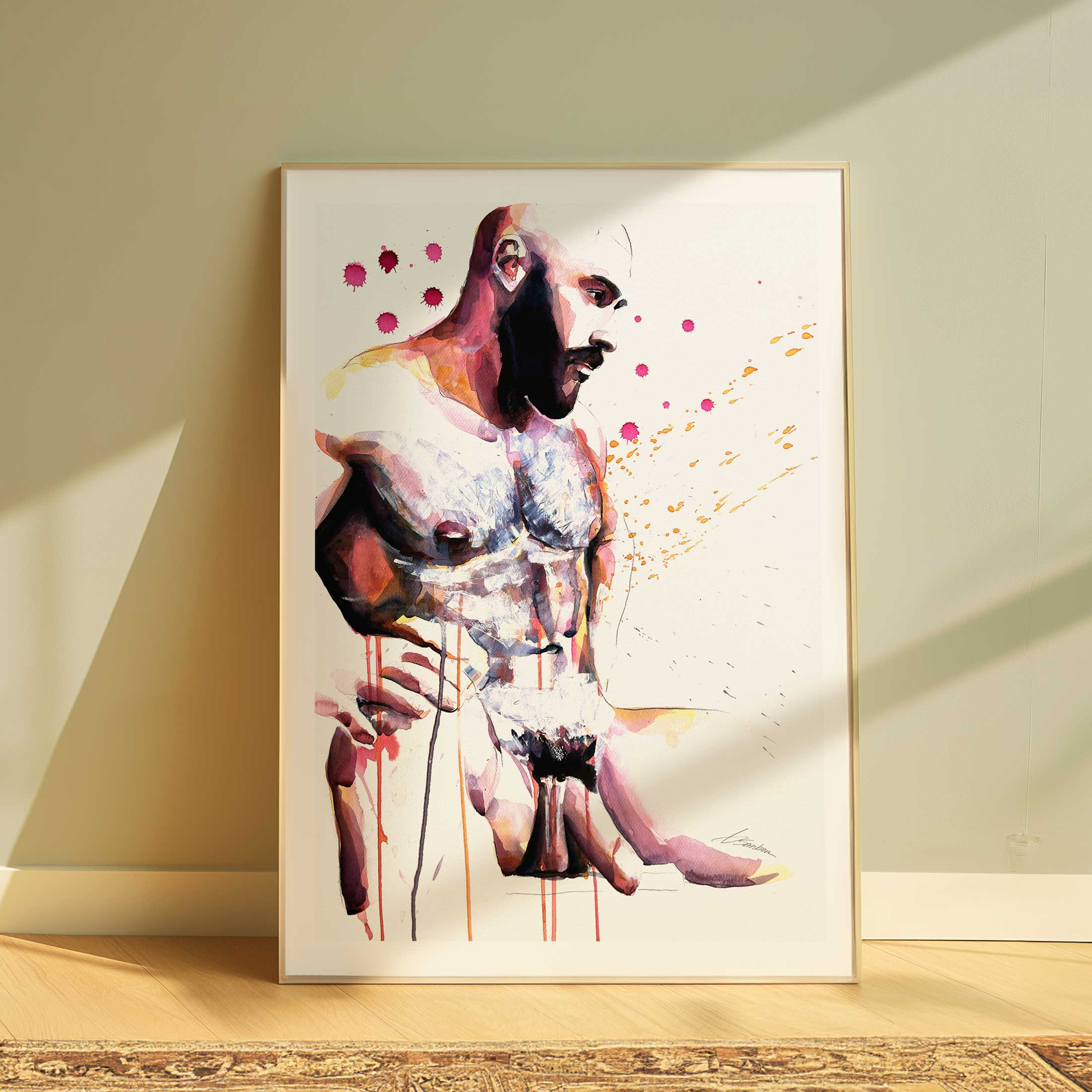 Bold Strength, Bare and Powerful - Art Print