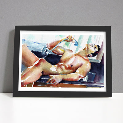 Wet and Wanting – Art Print Artist Brenden Sanborn