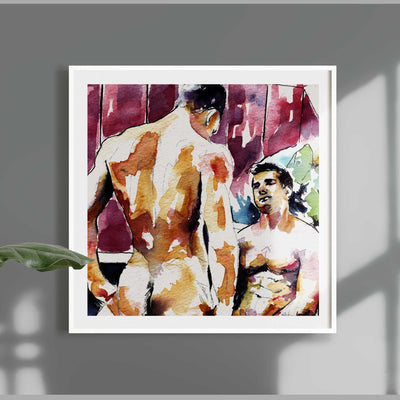 Gaze of Desire – Art Print Artist Brenden Sanborn