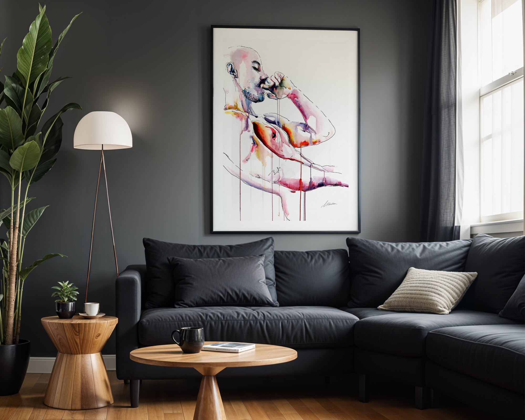 The Thought He Won't Say