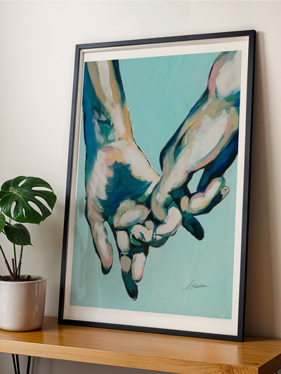 male figure art print Forever Love by Brenden Sanborn