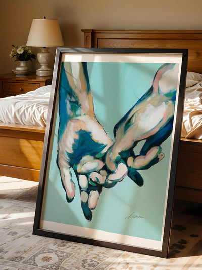 male figure art print Forever Love by Brenden Sanborn