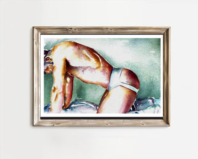 Mint Light and Briefs – Art Print Artist Brenden Sanborn