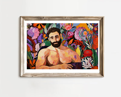 Bloom Around Him – Art Print Artist Brenden Sanborn