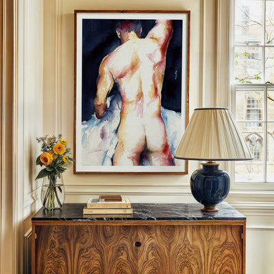Making the Bed - Art Print Artist Brenden Sanborn