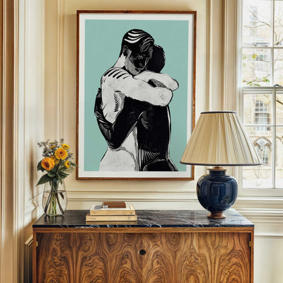 Hug of Healing Spirit - Art Print Artist Brenden Sanborn