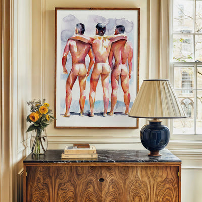 Beachside Brotherhood – Art Print Artist Brenden Sanborn