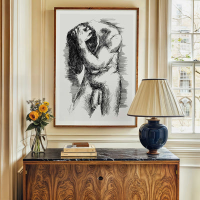 Hands in the Quiet – Art Print Artist Brenden Sanborn