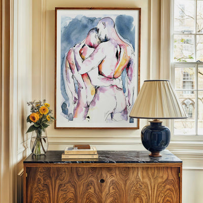 Held Close Felt Forever – Art Print Artist Brenden Sanborn