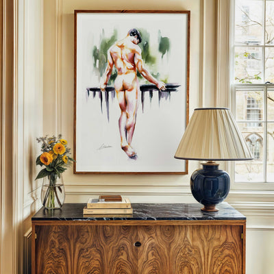 Leaning into the Breeze – Art Print Artist Brenden Sanborn