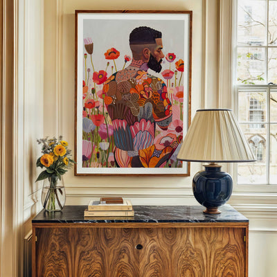 Where Flowers Meet Skin – Art Print Artist Brenden Sanborn
