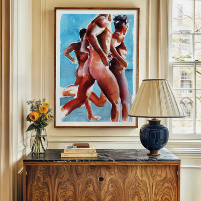 Sunlit Booties in Motion – Art Print Artist Brenden Sanborn