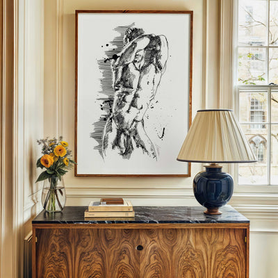 Shadow and Form in Motion – Art Print Artist Brenden Sanborn