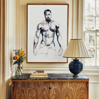 The Slow Unravel of Temptation – Art Print Artist Brenden Sanborn