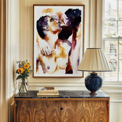 Soft Murmurs and Tender Touch – Art Print Artist Brenden Sanborn