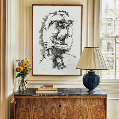 What I Hold In – Art Print Artist Brenden Sanborn
