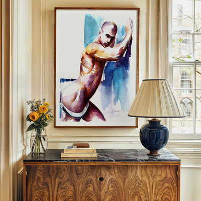 Against the Blue – Art Print Artist Brenden Sanborn