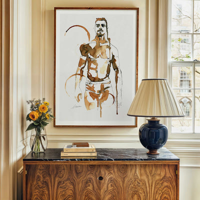 Coffee-Drenched Underwear – Art Print Artist Brenden Sanborn