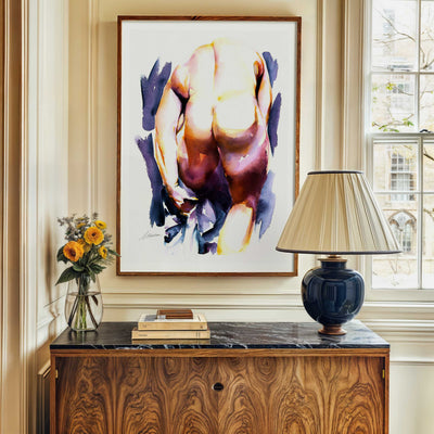 Bending into the Light – Art Print Artist Brenden Sanborn