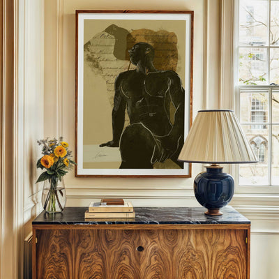 Lost in a Sea of His Thoughts - Art Print Artist Brenden Sanborn