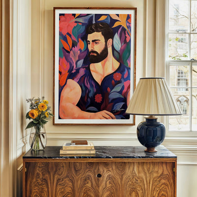 Floral Thoughts and Strength – Art Print Artist Brenden Sanborn