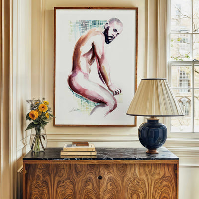 Silent Pause in the Glow – Art Print Artist Brenden Sanborn