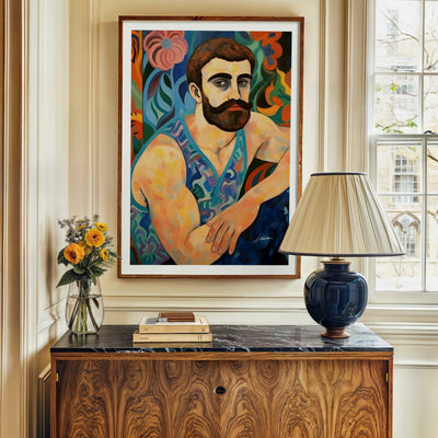 The Strongman’s Poise – Art Print Artist Brenden Sanborn