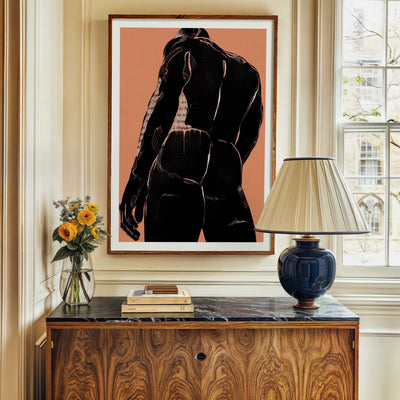 View From Behind and Below - Art Print Artist Brenden Sanborn